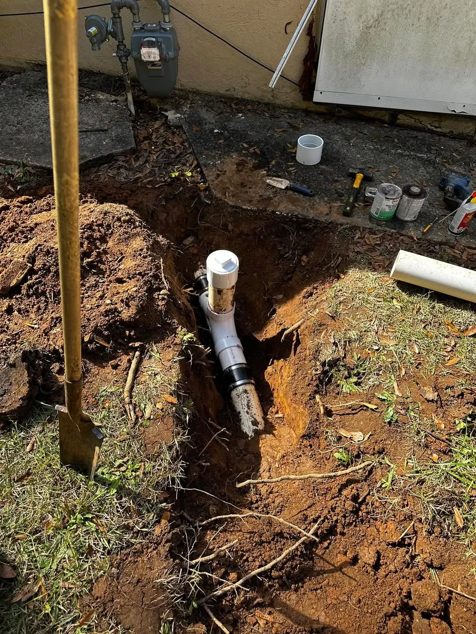 Septic excavation project serving clients in Waterloo, SC